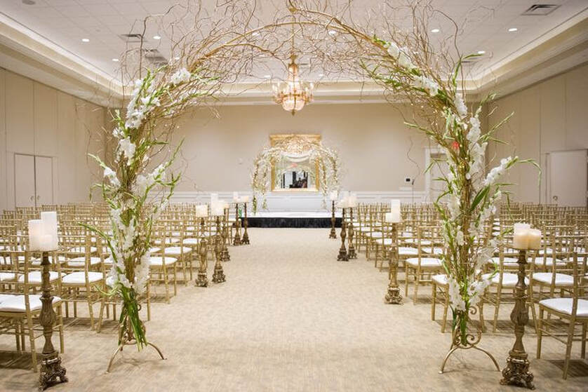 One of three indoor wedding venues at Le Pavillon at Parc Lafayette - Reception Venues - Lafayette Louisiana